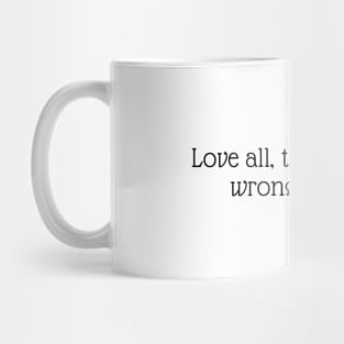 Famous book writer literature quote Shakespeare Mug